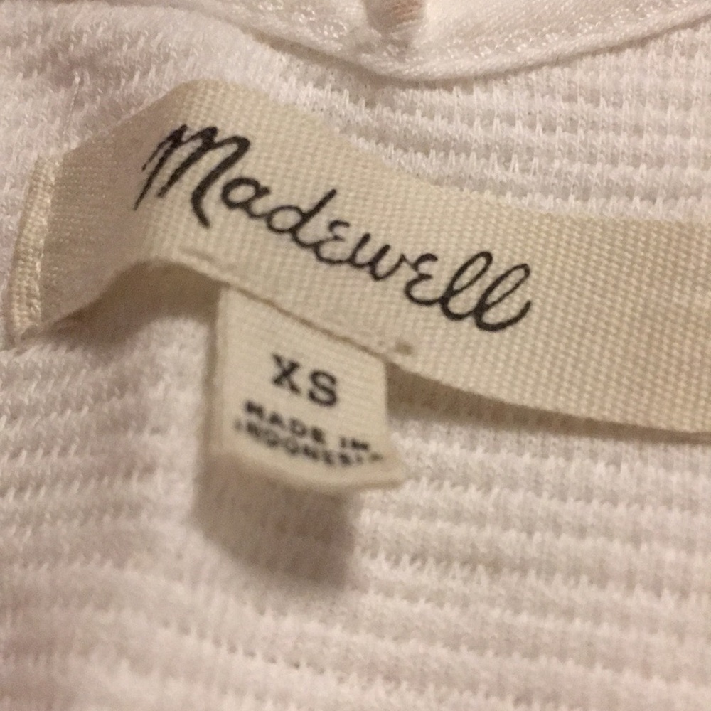 2/$25 Madewell Ribbed Crop Top - Picture 4 of 5